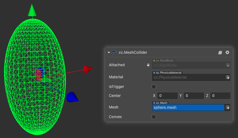 Mesh Collider Component