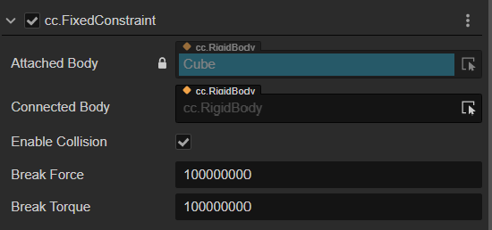 FixedConstraint